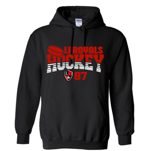 LI Royals Hockey Black Sweatshirt