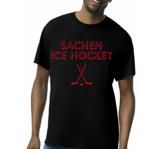 Sachem Ice Hockey Red or Gold Logo CHOOSE IN MENU