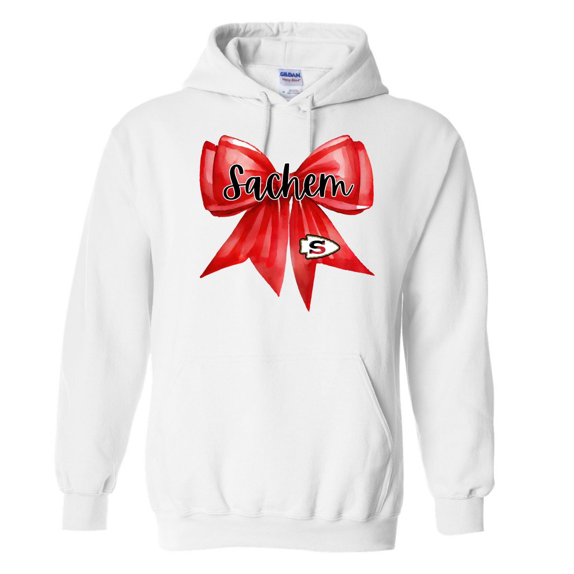 Sachem bow White hoodie
